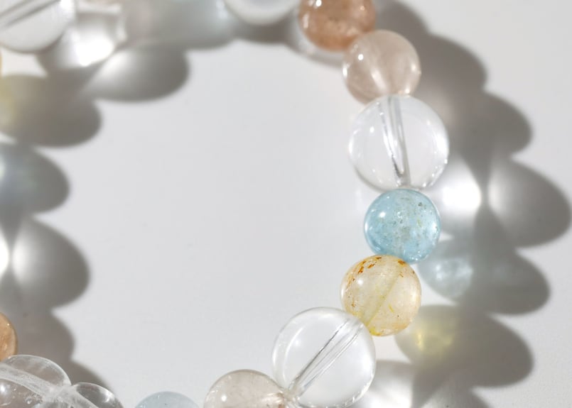 蔵王権現様の御魂入り】レムリアンクォーツとクリアクォーツ、ミックス