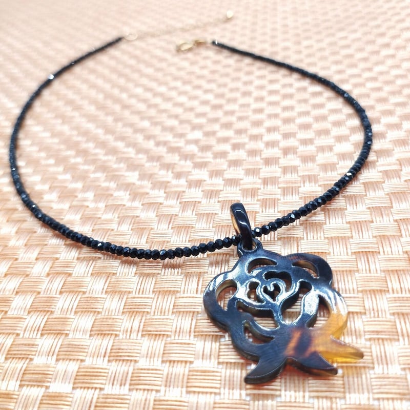 べっ甲 ペンダント (pe-095) | なにわべっ甲プラージュ