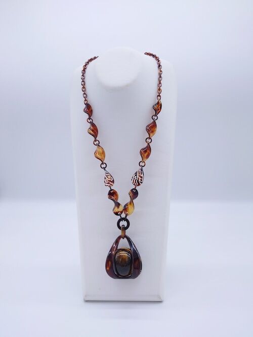 べっ甲　ネックレス　新品(KA 1251) べっ甲 ネックレス（N-129） | なにわべっ甲プラージュ