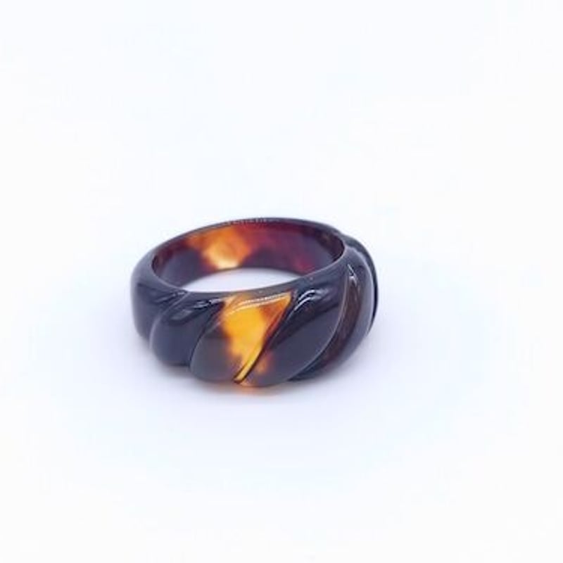 ☆本べっ甲☆ べっ甲リング （Ri-144） レディース - アクセサリー