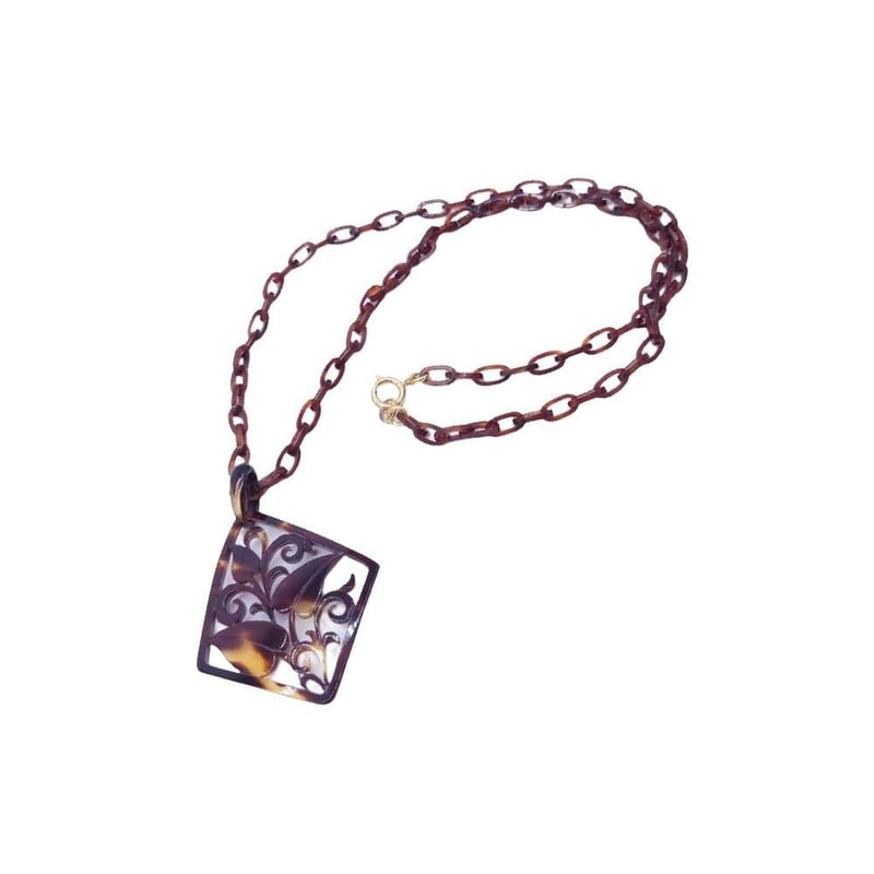 べっ甲 ネックレス (N-144) | なにわべっ甲プラージュ