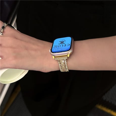 「V627」アップル ウォッチ バンド キラキラ apple watch バンド かわいい レディース
