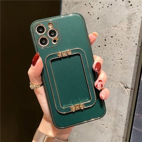 「V205」スタンド 付き iphone16pro/15promax ケース レザー 高級 iphone14/13ケース おしゃれ メッキ