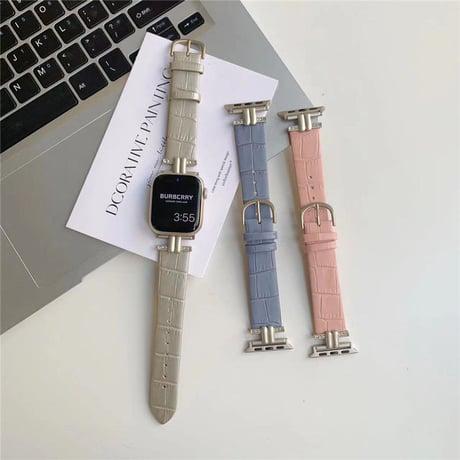 「V420」apple watch 革 バンド 高級 アップル ウォッチ バンド おしゃれ クロコ柄