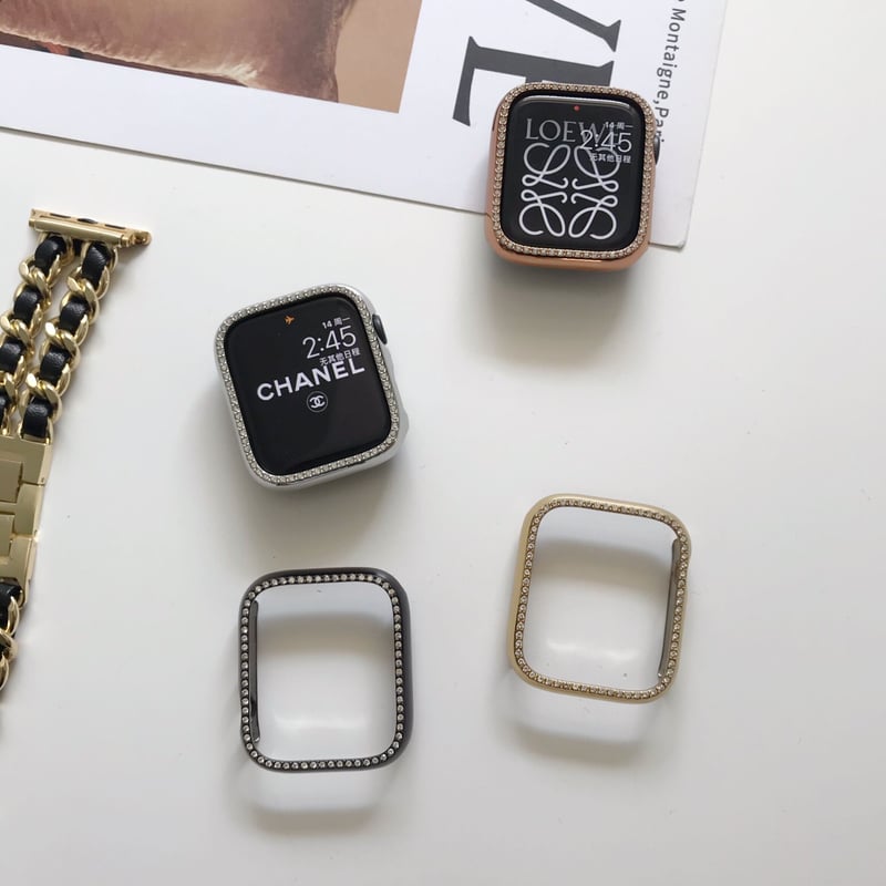 Sel☆AppleWatchセラミックバンドアップルウォッチキラキラ