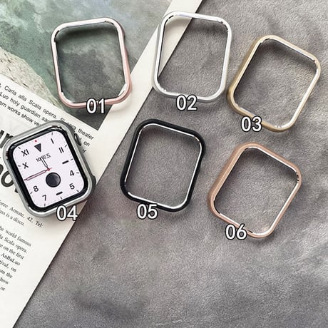 「V299」アップル ウォッチ ケース 高級 メタル apple watch フレーム おしゃれ バンパーケース