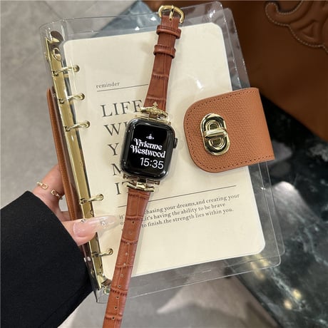 「V518」アップル ウォッチ バンド 高級 apple watch レザー バンド 女性 スマート ウォッチ ベルト おしゃれ