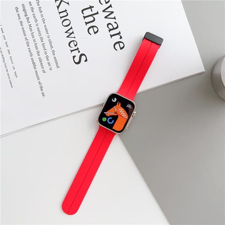 「V328」アップル ウォッチ バンド マグネット おすすめ apple watchシリコンバンド おしゃれ メンズ レディース