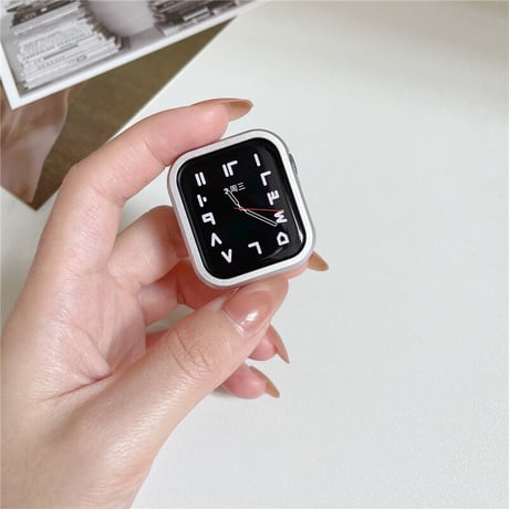「V277」apple watch バンパーケース フレームのみ アップルウォッチカバー 金属製 高級