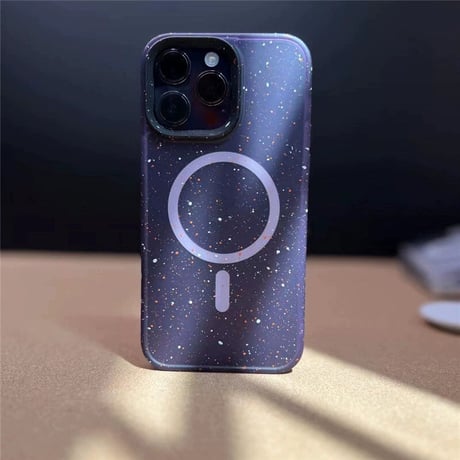 「V492」magsafe対応ケース iphone15 おしゃれ iphoneケース マット 指紋防止
