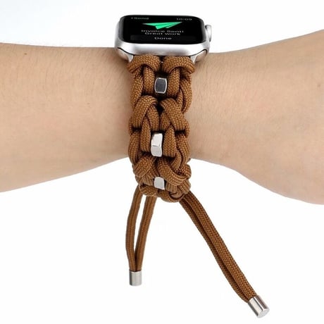 「V528」アップル ウォッチ バンド 編み込み apple watch ナイロン バンド おすすめ 男女兼用