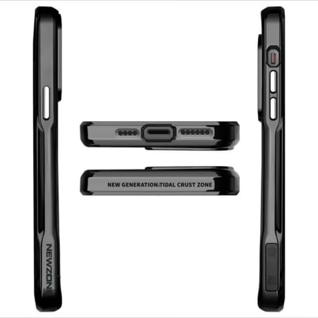 「V595」クリア iphone15/14 ケース 黄ばみにくい iphone ケース メタリック おしゃれ