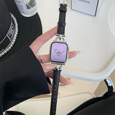 「V204」apple watch バンド レザー 細い 高級 アップルウォッチバンドUltra/8/7/se メンズ レディース 時計ベルト