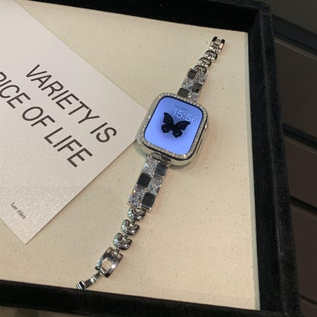 「V658」レディース アップル ウォッチ バンド ジルコン apple watchバンド 可愛い