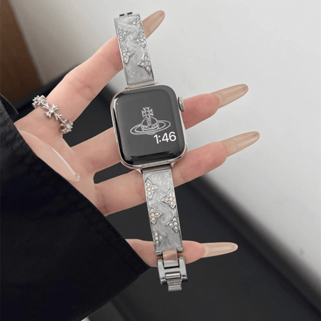 「V702」apple watch バングル 可愛い Series10 42/46mm アップル ウォッチ バンド 人気 女性