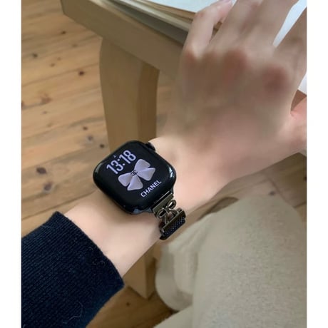 「V742」アップルウォッチ バンド 女性 蒸れない apple watch マグネット バンド かわいい