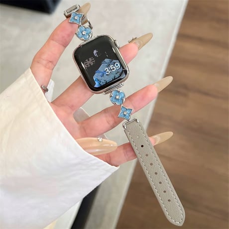 「V674」apple watch バンド かわいい アップルウォッチバンド レディース 革
