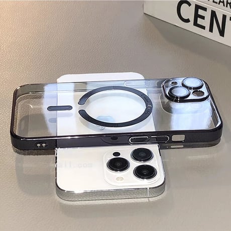 「V404」magsafe対応ケース iphone14 クリア iphone13 ケース カメラ 保護 頑丈