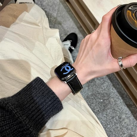 「V586」apple watch 革 バンド 高級 アップル ウォッチ バンド マグネット 男女兼用