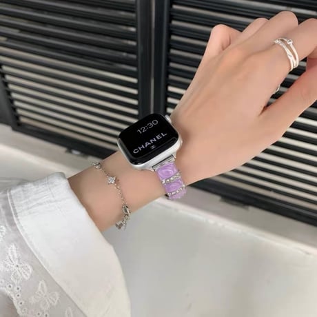 「V740」apple watch バンド レディース 42mm/44mm/46mm アップルウォッチバンド 可愛い ブレスレット