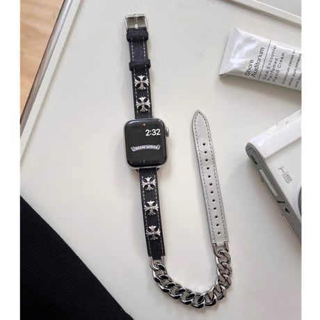 「V630」apple watch ブレスレット 重ね 付け メンズ  レディーズ アップル ウォッチ バンド 二 重 巻き おしゃれ