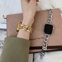 「V080」「apple watchケースセット」 アップル ウォッチ バンド チェーン ステンレス 高級
