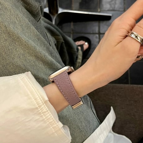 「V661」アップルウォッチバンド マグネット apple watch バンド レザー 女性
