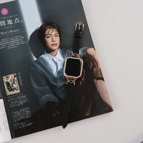 「V209」apple watch 革バンド おすすめ apple watch ステンレスケース セット