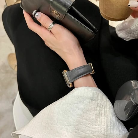 「V584」アップル ウォッチ バンド 女性 dバックル apple watch 革 バンド 高級