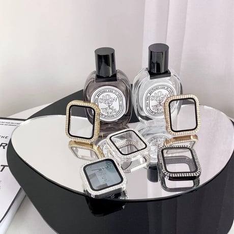 「V364」アップル ウォッチ カバー おすすめ キラキラ apple watch一体型ケース おしゃれ