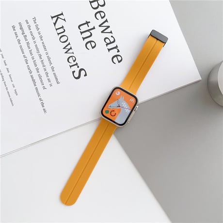 「V328」アップル ウォッチ バンド マグネット おすすめ apple watchシリコンバンド おしゃれ メンズ レディース