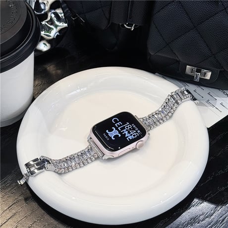 「V627」アップル ウォッチ バンド キラキラ apple watch バンド かわいい レディース