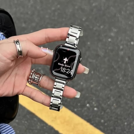 「V621」apple watch ステンレス バンド おしゃれ アップル ウォッチ バンド 女性 おすすめ