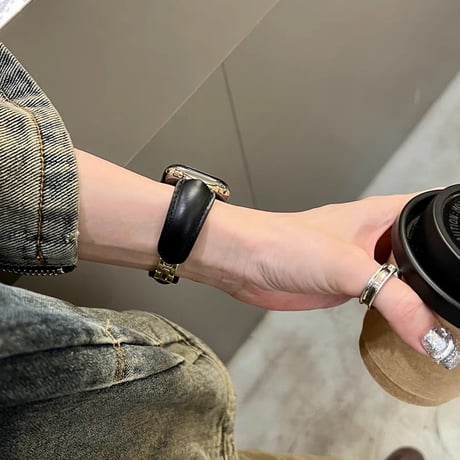 「V546」アップル ウォッチ バンド レザー 女性 apple watch ultra バンド おしゃれ ブレスレット