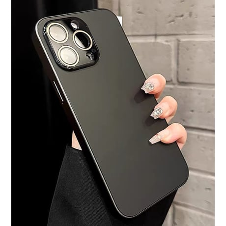 「V551」カメラ保護フィルム付き iphone15/15pro ケース シンプル おしゃれ iphoneケース ペア