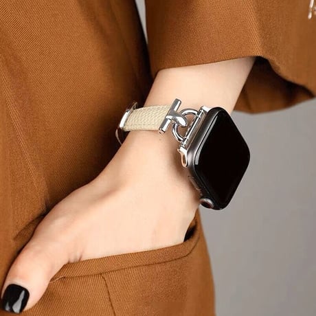 「V175」アップル ウォッチ 革 ベルト 女性 おしゃれ apple watch Ultra/8/se 替えバンド 通勤 カジュアル