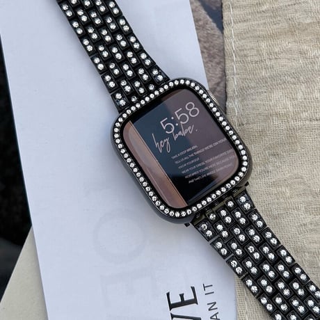 「V053」apple watch バンド キラキラ アップル ウォッチ 7 バンド 女性 38mm 40mm 49mm