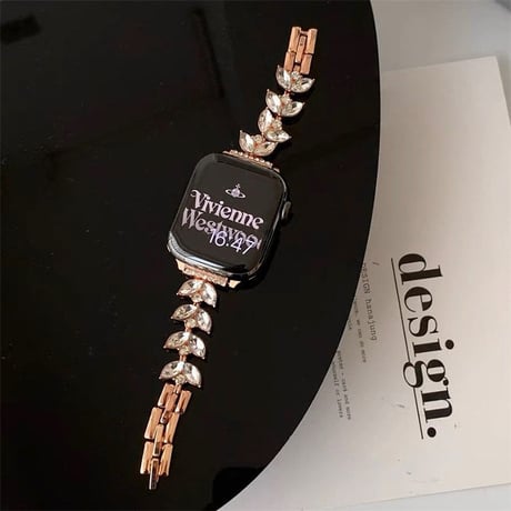 「V423」アップル ウォッチ キラキラ バンド ブレスレット apple watchバンド 女性 人気