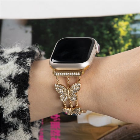 「V405」アップル ウォッチ バンド 女性 人気 apple watchバンド おしゃれ