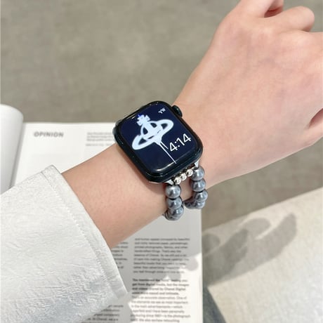 「V626」apple watch バンド パール アップル ウォッチ バンド 女性 おしゃれ