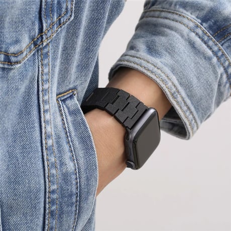 「V714」アップル ウォッチ バンド おしゃれ Series10/11 apple watch ステンレス バンド 男女兼用