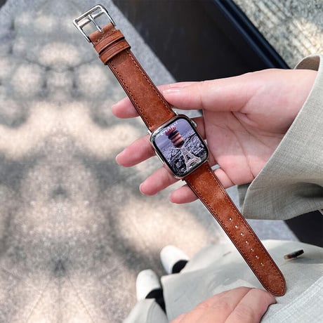 「V231」牛革 apple watchバンド ヴィンテージ 高級 アップルウォッチ レザーバンド  メンズ レディース