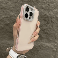 「V705」キラキラ iphoneケース 女子 iphone16/16pro ケース 韓国 かわいい