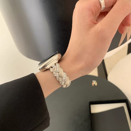 「V713」apple watch バンド おしゃれ 女性 キラキラ アップル ウォッチ ブレスレット