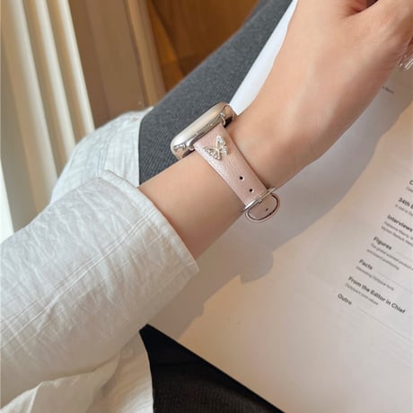 「V637」apple watch バンド 革 アップル ウォッチ バンド 女性 おしゃれ 細め