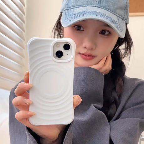 「V599」iphone15 ケース シリコン マグセーフ ケース iFace型 スマホケース 可愛い シンプル