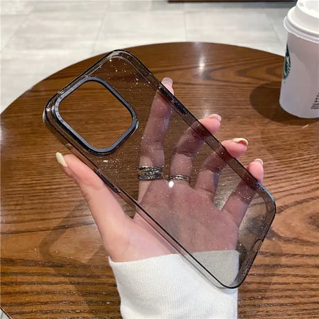 「V602」iphone クリア ケース おしゃれ iphone15/14 ケース キラキラ ラメ