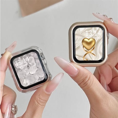 「V645」apple watch カバー おすすめ クリア スターライト アップル ウォッチ ケース フレームだけ
