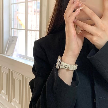 「V493」apple watch 革 バンド 高級 アップル ウォッチ バンド 女性 おしゃれ