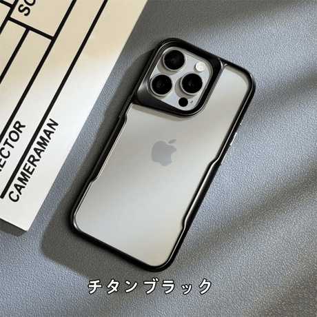 「V595」クリア iphone15/14 ケース 黄ばみにくい iphone ケース メタリック おしゃれ